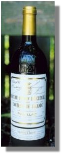 1995 Chateau Pichon Longueville Pauillac signed by Keanu Reeves