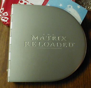 it's a CD case, cool huh?