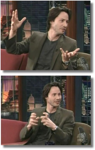 thanks to Club-Keanu for these captures