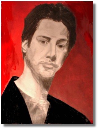 keanu drawing by Diane