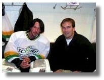 Keanu and SCORE's Sean Gjos