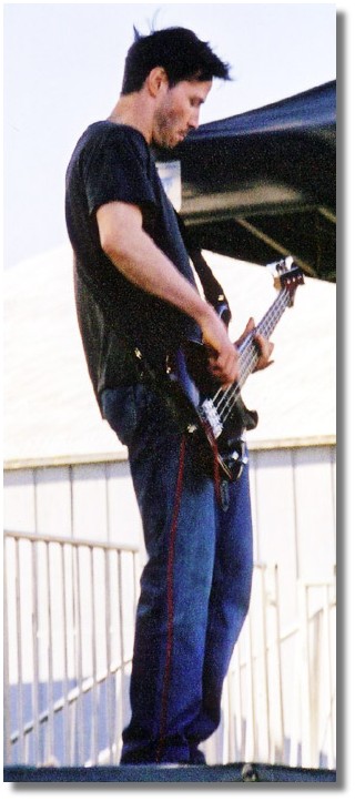 This hard copy photo was sent to me a while back, it's from Dogstar's concert in Petaluma in 2001 . If anyone knows the photographer, I'd love to credit them.
