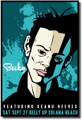 Poster by Scrojo for a 2003 becky show - click to buy