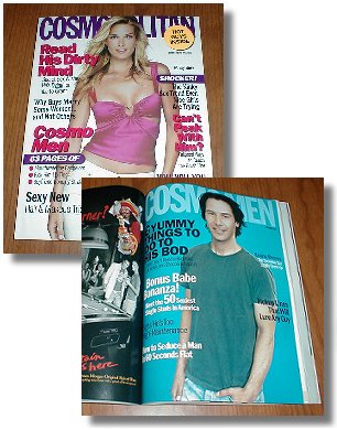 cosmo cover nov 03 + cosmomen insert